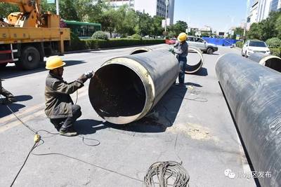 爭(zhēng)分奪秒搶進(jìn)度 精雕細(xì)琢保質(zhì)量——酒泉城區(qū)熱電聯(lián)供區(qū)域供熱一級(jí)管網(wǎng)優(yōu)化改造工程順利推進(jìn)